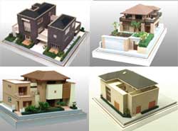 住宅模型各種 製作 製作