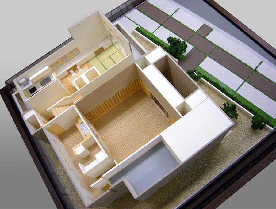 住宅模型（内観）