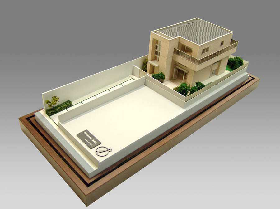 住宅模型（外観）