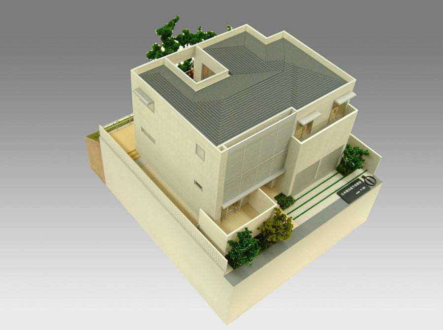 住宅模型２（外観）