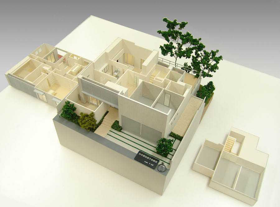 住宅模型２（内観）