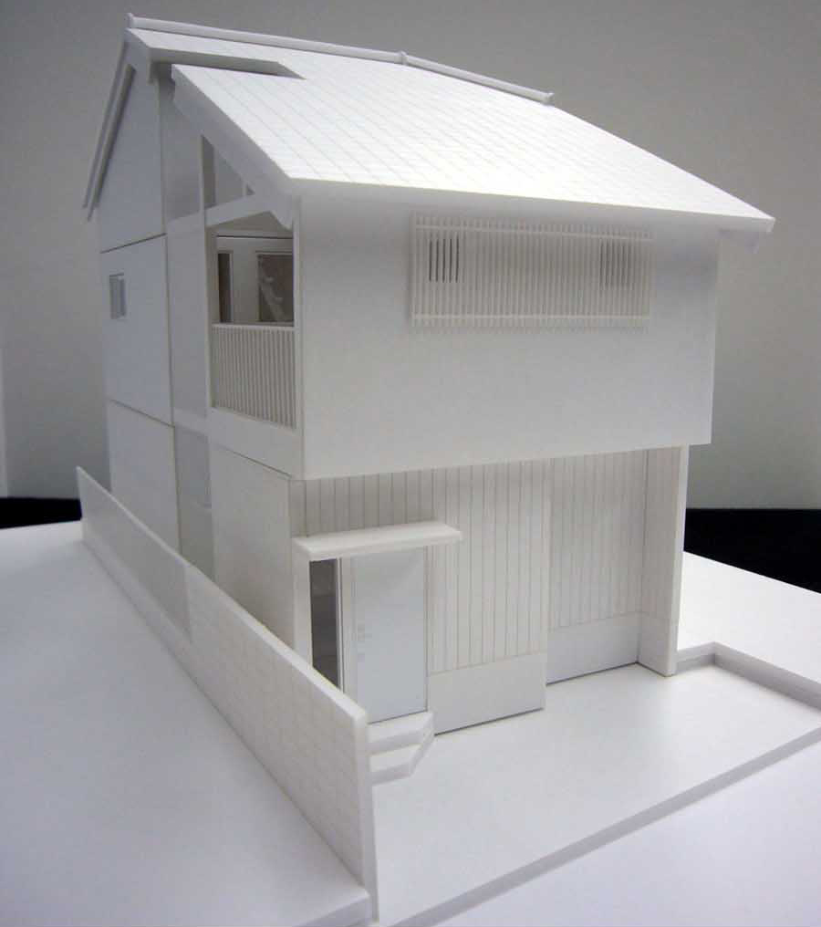 建築模型(白模型）